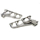BBK 79-93 Mustang 351 Swap Shorty Unequal Length Exhaust Headers - 1-5/8 Silver Ceramic - My Store