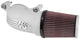 K&N 01-17 Harley Davidson Softail / Dyna FI Performance Air Intake System Silver - Mammoth Racing -
