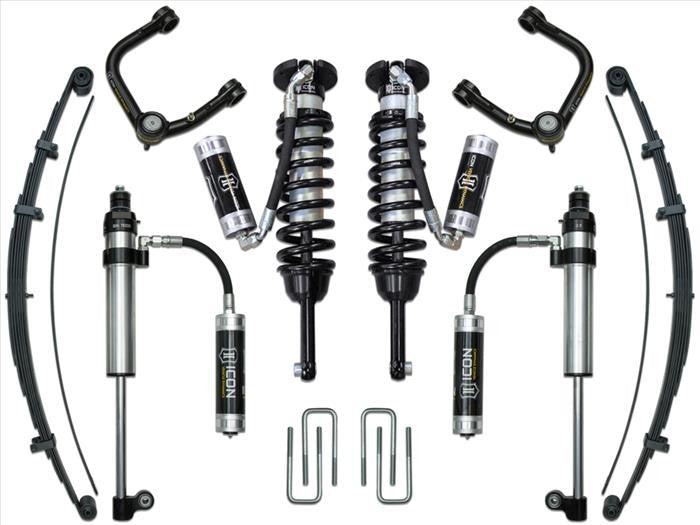 Icon 05-15 Toyota Tacoma 0-3.5in/16-17 Toyota Tacoma 0-2.75in Stg 8 Suspension System w/Tubular Uca - Mammoth Racing -