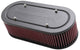 K&N Custom Oval Racing Assembly Red 11.96in Inside Length / 5.22in Inside Width / 3.25in Filter H - Mammoth Racing -