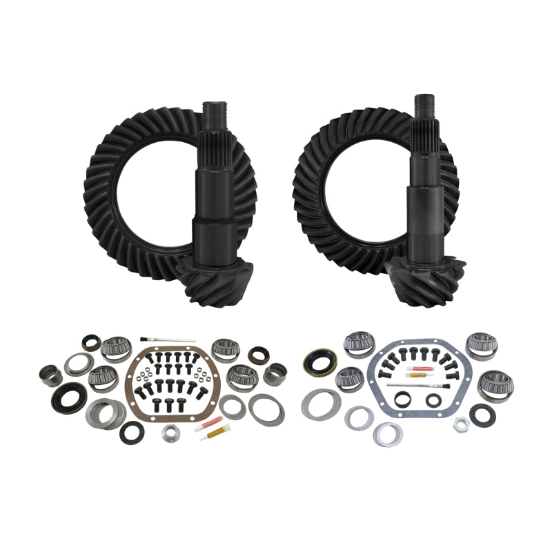 Yukon Gear & Install Kit Package For Jeep JK (Non-Rubicon) in a 5.13 Ratio - Mammoth Racing -
