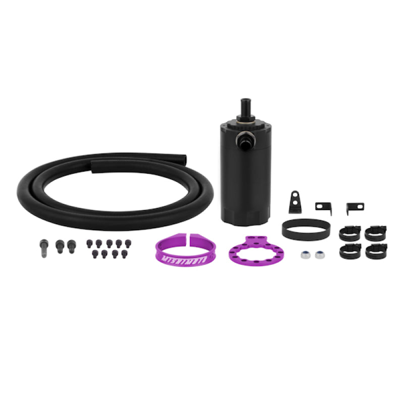 Mishimoto Universal Baffled Oil Catch Can - Purple - Mammoth Racing -