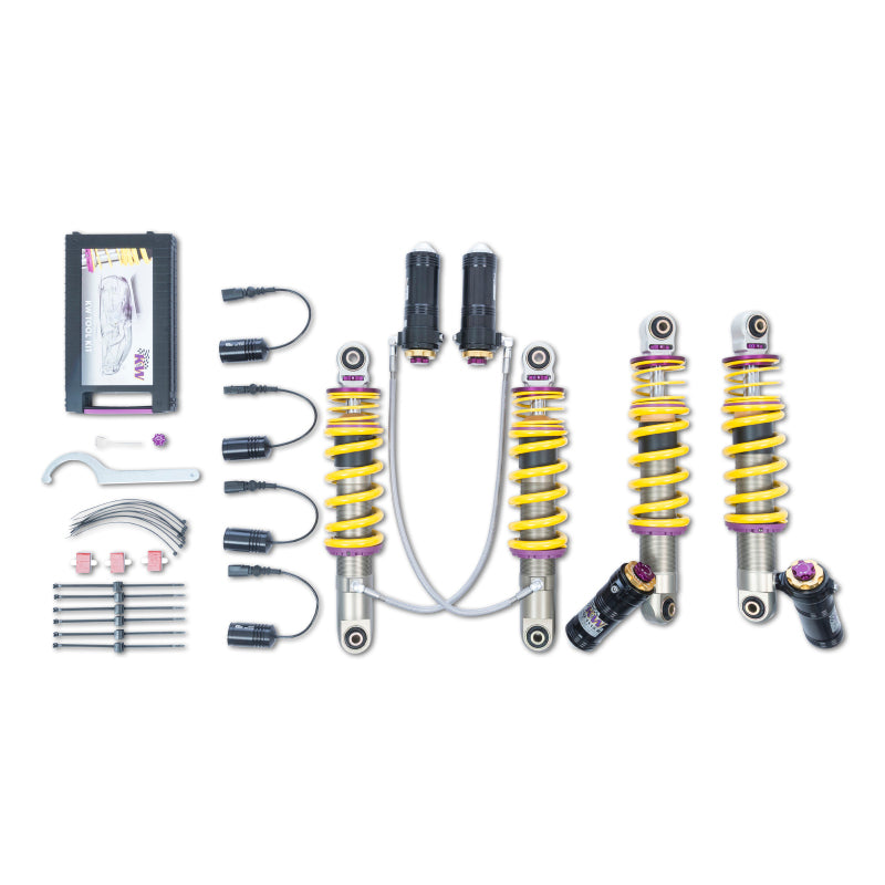KW Coilover Kit V4 10-15 Audi R8 w/ Magnetic Ride - Mammoth Racing -