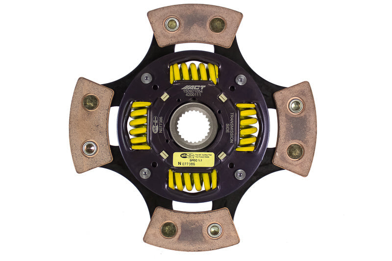 ACT 1988 Honda Civic 4 Pad Sprung Race Disc - My Store