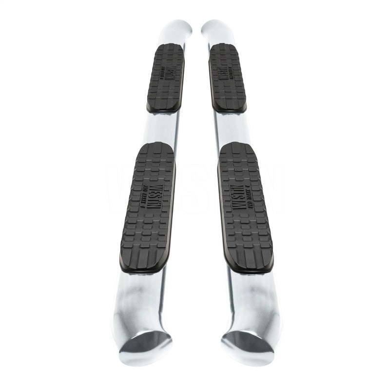 Westin 2022 Toyota Tundra Double Cab PRO TRAXX 4 Oval Nerf Step Bars - Stainless Steel - Mammoth Racing -
