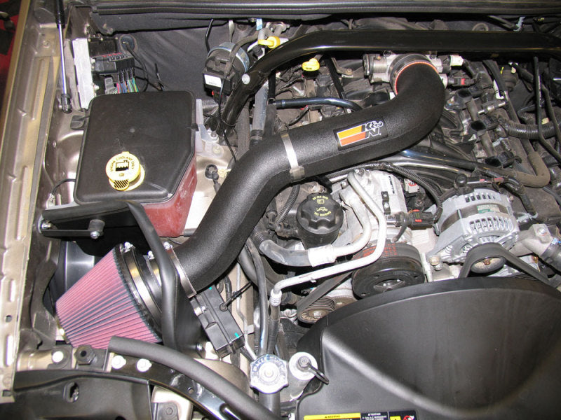 K&N 05-06 Jeep Grand Cherokee/Commander 4.7l V8 Performance Intake Kit - Mammoth Racing -