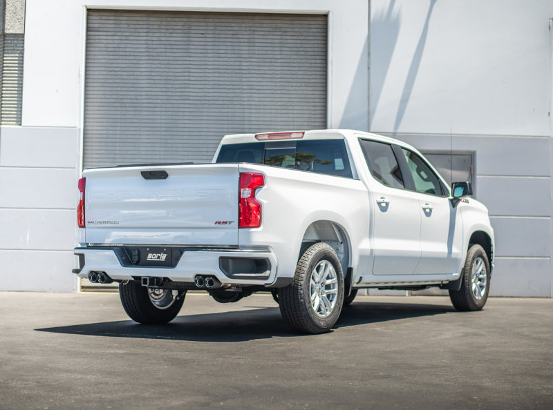 Borla 2019 Chevrolet Silverado 1500 6.2 w/ 147in WB 2.75in S-Type Catback Exhaust -Carbon Fiber Tips - My Store