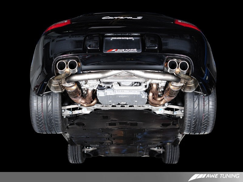 AWE Tuning Porsche 997.2 Performance Cross Over Pipes - Mammoth Racing -