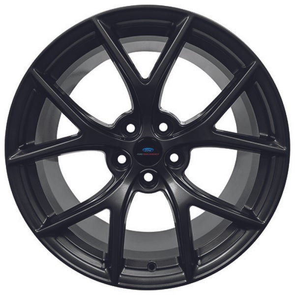 Ford Racing 15-19 Mustang GT HP 19x9.5 Front Matte Black Wheel - Mammoth Racing -