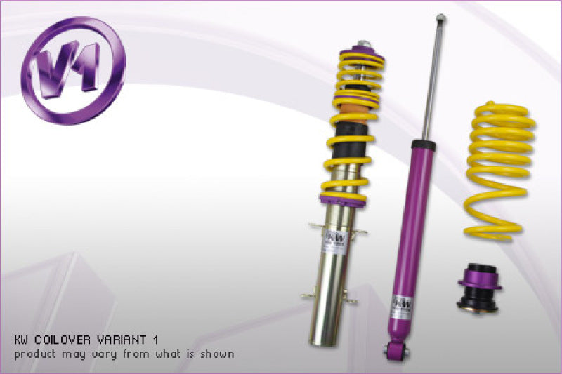 KW Coilover Kit V1 VW Passat (3C/B6/B7) Sedan; 2WD + Syncro 4WD; all engines w/ DCC - Mammoth Racing -