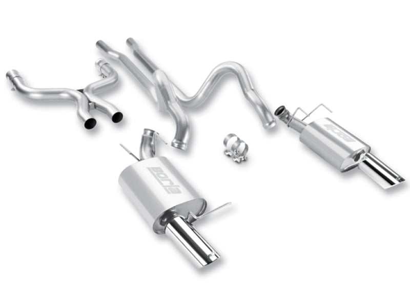 Borla 2011-2012 Mustang GT 5.0L 8cyl 6spd RWD Agressive ATAK Catback Exhaust - My Store