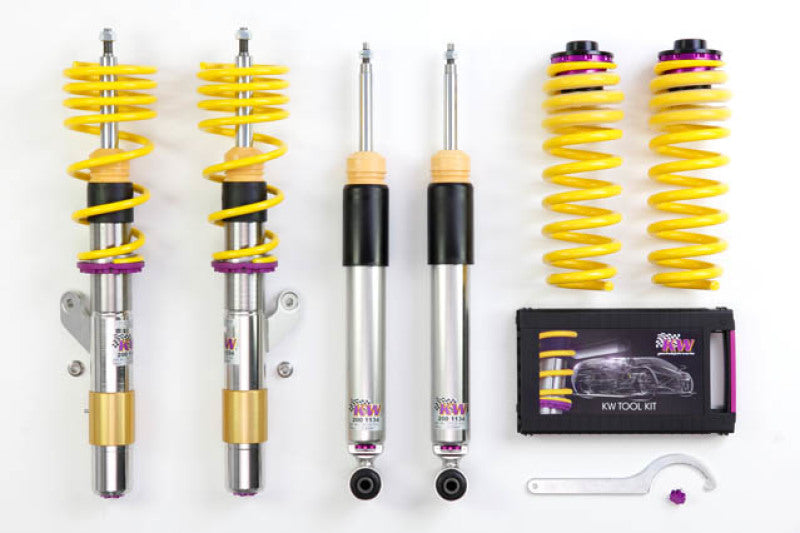 KW Coilover Kit V3 BMW 12+ 3 Series 4cyl F30 w/o Electronic Suspension - Mammoth Racing -