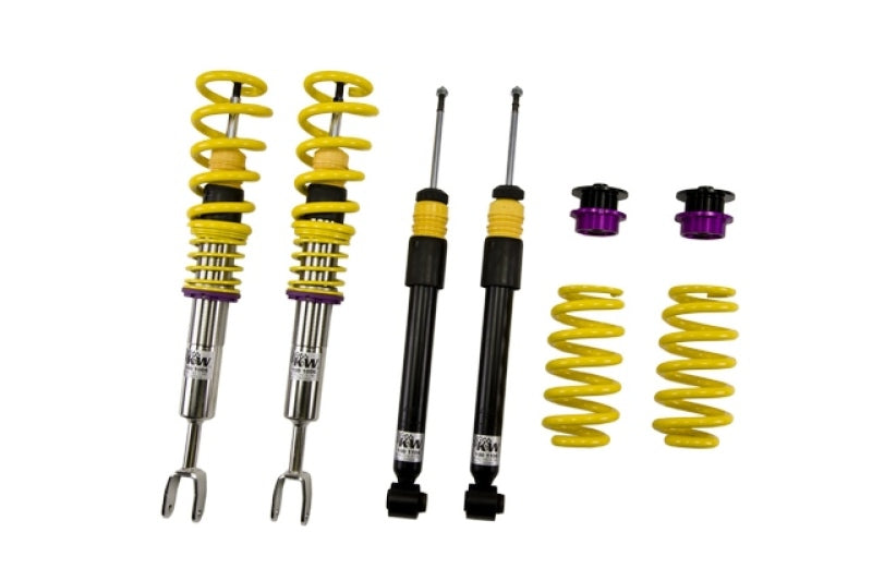 KW Coilover Kit V1 Audi A4 (8E/B6 8H QB6) Avant + Convertible; Quattro; all engines - Mammoth Racing -