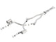 Borla 15-21 Jeep Grand Cherokee SRT 6.4L V8 AWD ATAK Cat-Back Exhaust System - Black Tips T-304SS - Mammoth Racing -