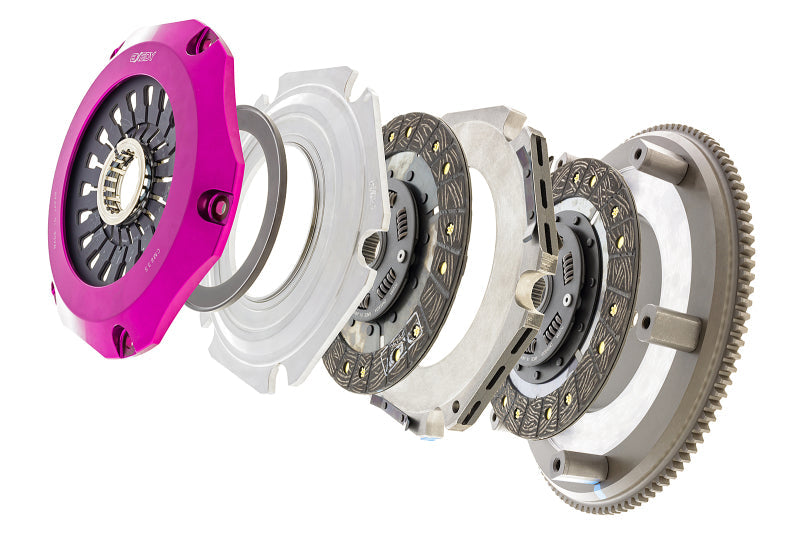 Exedy 08-15 Mitsubishi Evo X 4b11t 2.0l Twin-Organic Clutch Kit - Mammoth Racing -