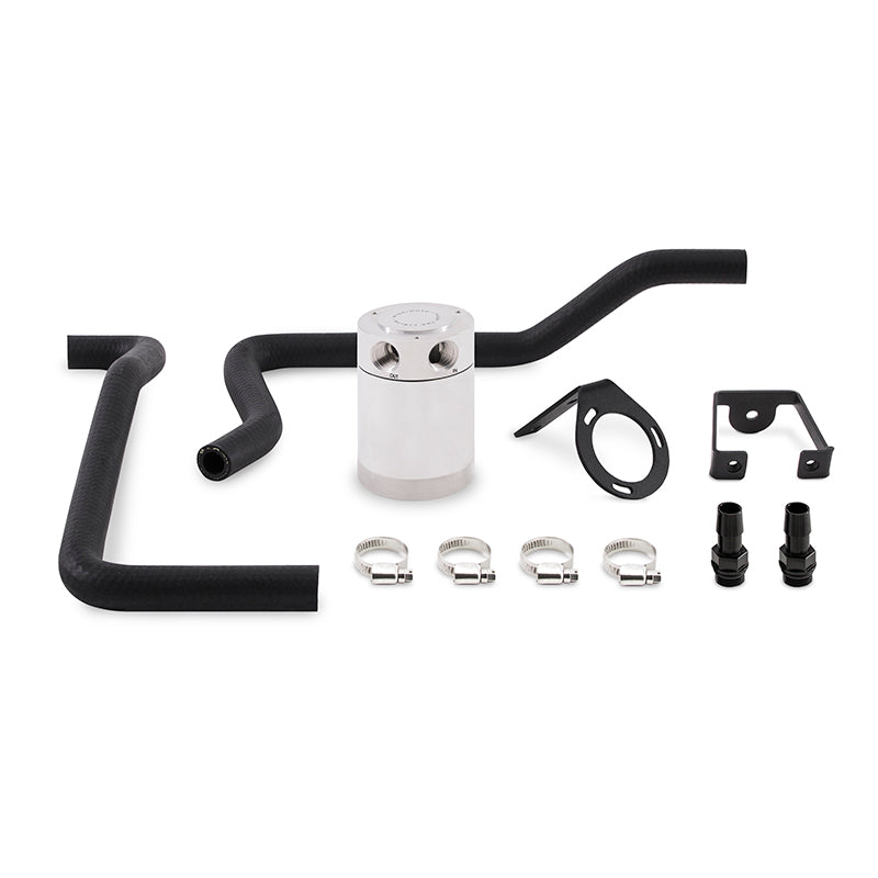 Mishimoto 05-10 Dodge Charger / 05-10 Chrysler 300C 6.1L Direct Fit Oil Catch Can Kit - Polished - Mammoth Racing -