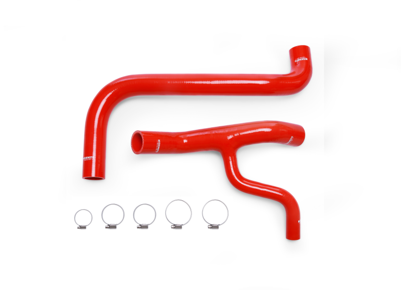 Mishimoto 98-04 Ford F-150 4.6L Red Silicone Radiator Hose Kit - Mammoth Racing -