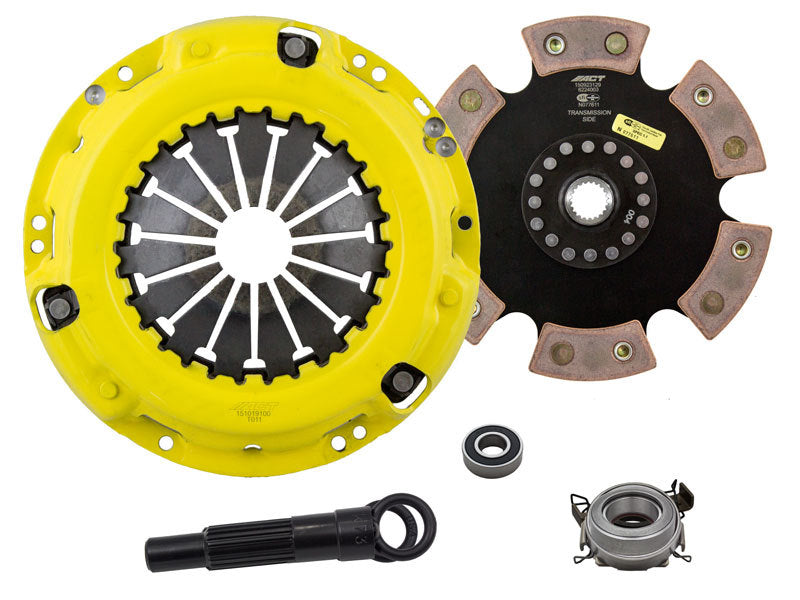 ACT 1980 Toyota Corolla HD/Race Rigid 6 Pad Clutch Kit - Mammoth Racing -