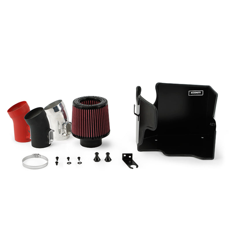 Mishimoto 14-16 Mini Cooper S 2.0L Performance Air Intake Kit - Wrinkle Black - Mammoth Racing -