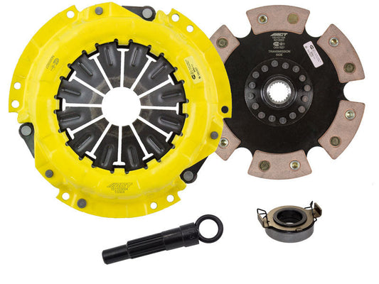 ACT 1991 Geo Prizm XT/Race Rigid 6 Pad Clutch Kit - Mammoth Racing -
