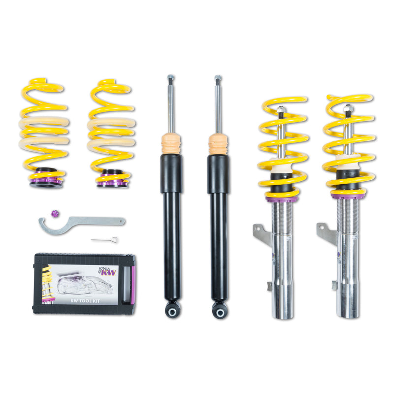 KW Coilover Kit V1 Volkswagen Golf VII R w/o DCC - Mammoth Racing -