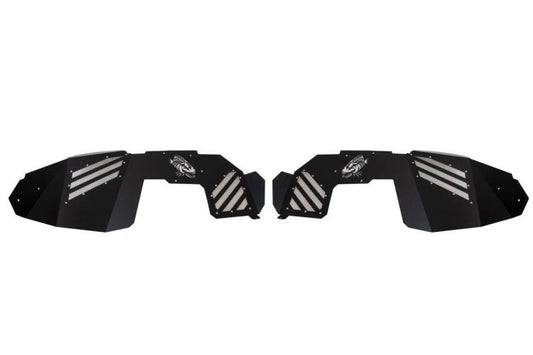 Fishbone Offroad 2018+ Jeep Wrangler/Gladiator - Black Powdercoat Front Inner Fenders - My Store