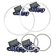 Oracle Volkswagen Touareg 05-06 Halo Kit - ColorSHIFT w/o Controller - Mammoth Racing -