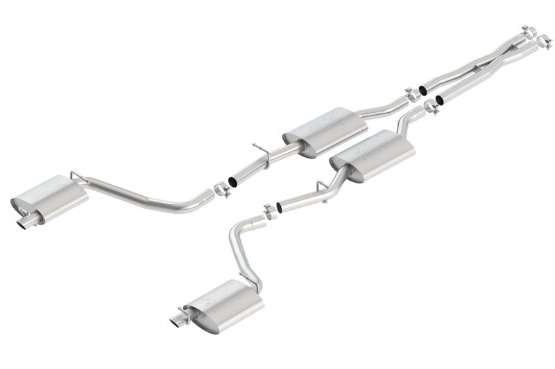 Borla 2015 Dodge Challenger 3.6L V6 ATAK Catback Exhaust No Tips Factory Valance - My Store