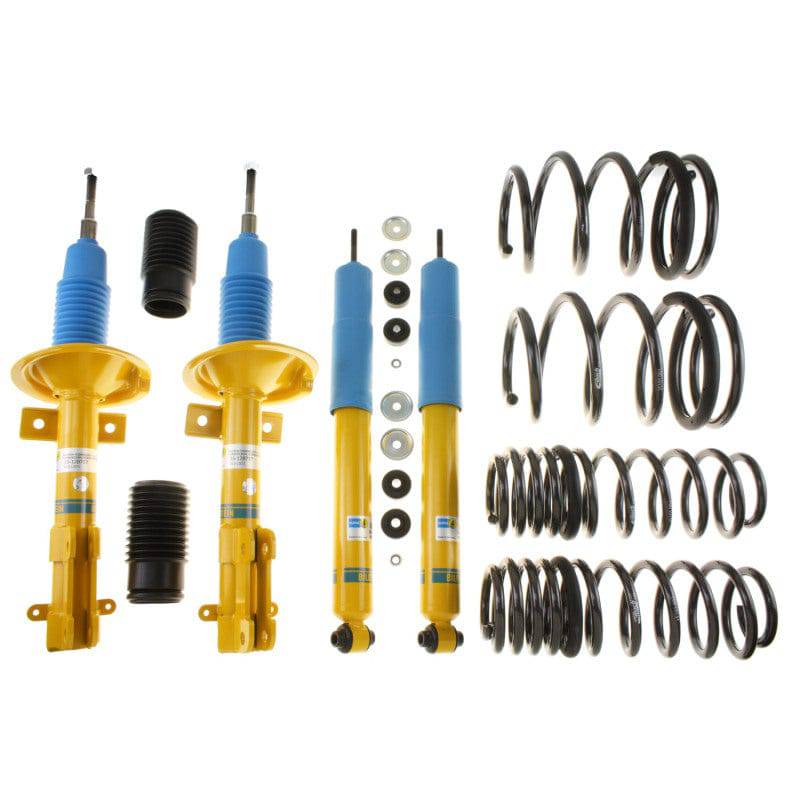 Bilstein B12 (Pro-Kit) 05-10 Ford Mustang Base/GT Front & Rear Suspension Kit - Mammoth Racing -