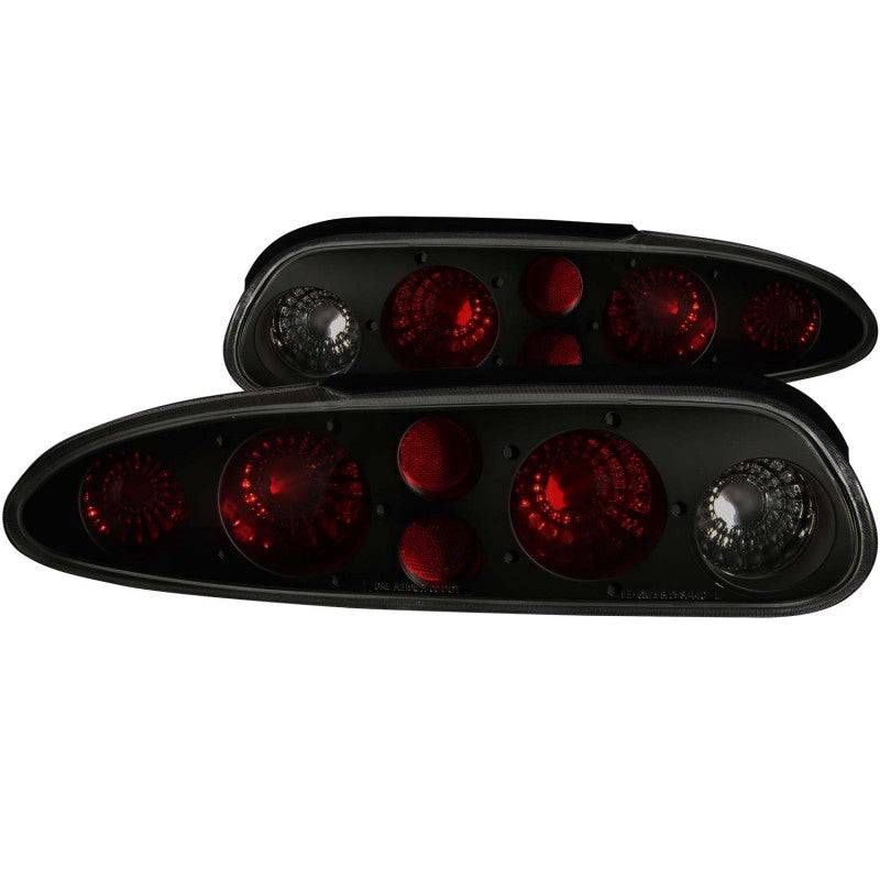 ANZO 1993-2002 Chevrolet Camaro Taillights Dark Smoke - My Store