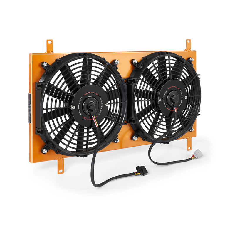 Mishimoto 90-97 Mazda Miata Aluminum Fan Shroud Gold - Mammoth Racing -