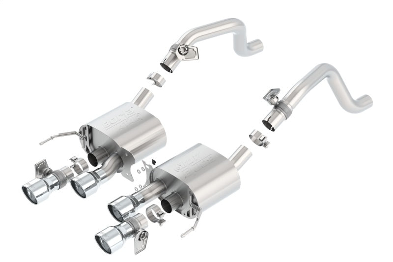 Borla 2014 Chevrolet Corvette C7 6.2L 8cyl ATAK Exhaust w/ NPP Dual Mode (rear section only) - My Store