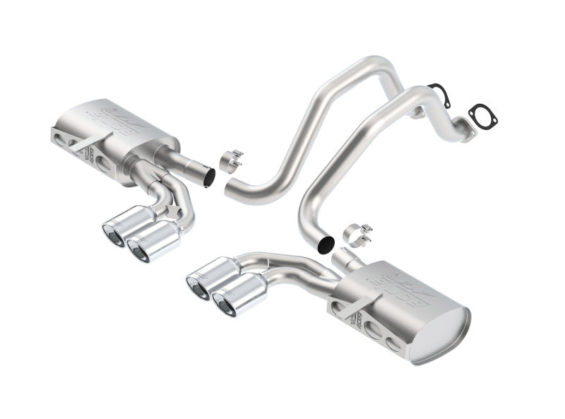 Borla 97-04 Chevrolet Corvette 5.7L 8cyl ATAK SS Catback Exhaust - My Store
