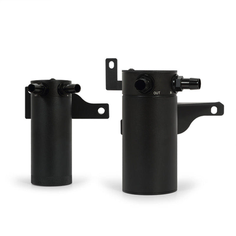 Mishimoto 11-14 Ford F-150 EcoBoost 3.5L Baffled Oil Catch Can Kit - Black - Mammoth Racing -