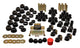 Energy Suspension 87-95 Jeep Wrangler YJ Black Hyper-Flex Master Bushing Set - My Store