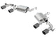 Borla 2016-2017 Chevrolet Camaro SS AT/MT RWD S-type Exhaust (w/ Dual Mode Valves) - Black CF Tip - My Store