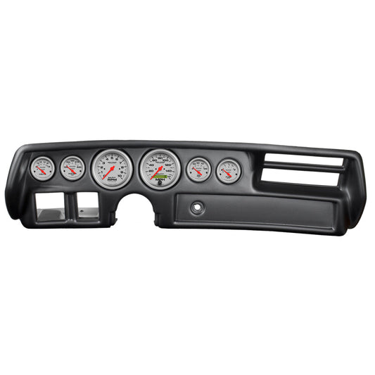 Autometer Ultra-Lite 70-72 Chevelle/ El Camino/ Malibu Dash Kit 6pc Tach/ Mph/ Fuel/ Oil/ Wtmp/ Volt - My Store