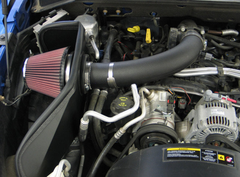 K&N 07-08 Dodge Dakota 3.7l V6 / 07-08 Mitsubishi Raider 3.7l V6 Performance Intake Kit - Mammoth Racing -
