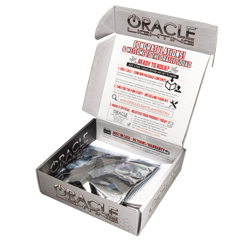Oracle 20-22 Ford F-250/350 Super Duty Dynamic ColorSHIFT Headlight DRL Upgrade Kit w/Switchback - Mammoth Racing -
