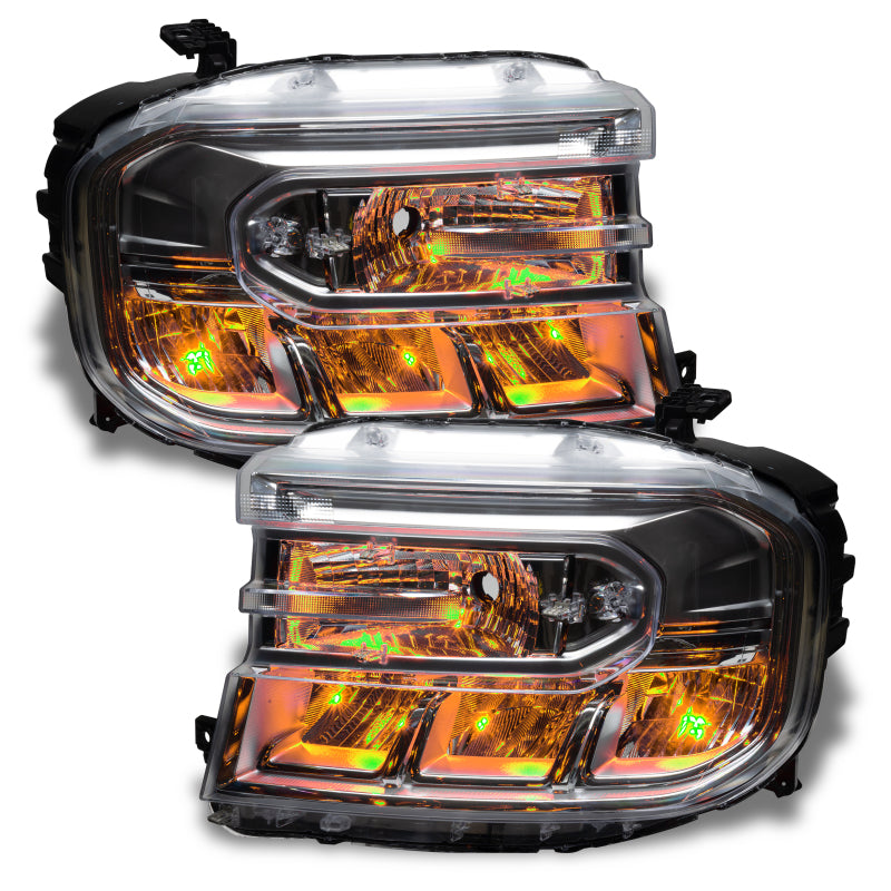 Oracle 2022 Ford Maverick RGB Headlight Demon Eye Kit - ColorSHIFT w/BC1 Controller - Mammoth Racing -