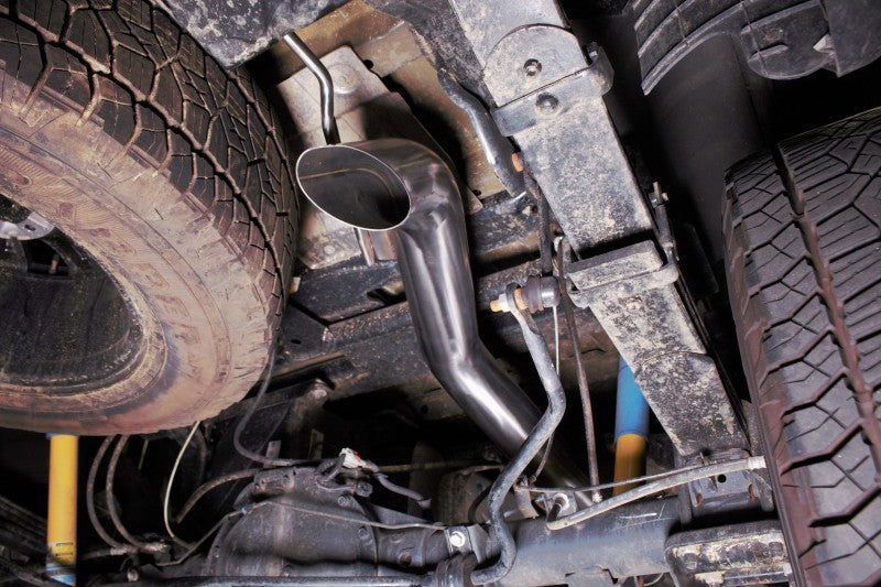 Mishimoto Nissan Titan XD Filter Back Exhaust - Polished - Mammoth Racing -