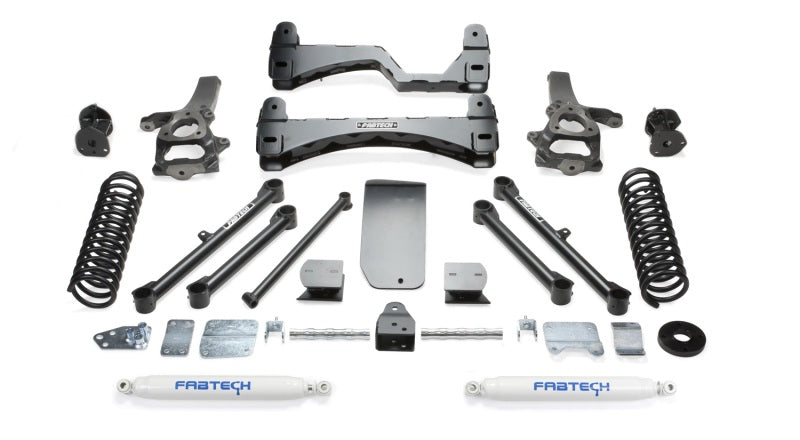 Fabtech 13-18 Ram 1500 4WD 6in Basic Sys w/Perf Shks - My Store