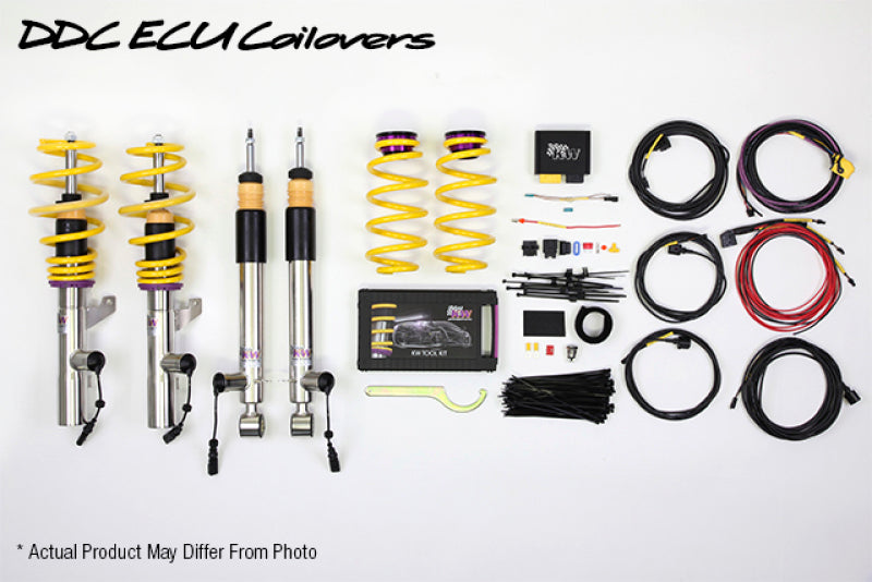 KW Coilover Kit DDC ECU Golf VI R w/o DDC - Mammoth Racing -