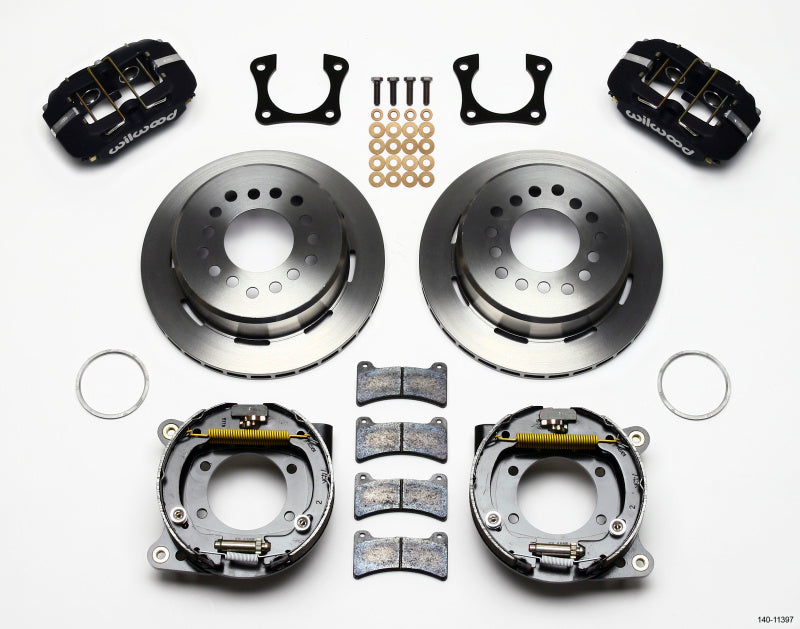 Wilwood Dynapro Low-Profile 11.00in P-Brake Kit 58-64 Olds/Pontiac Ends 2.81in Offset - Mammoth Racing -
