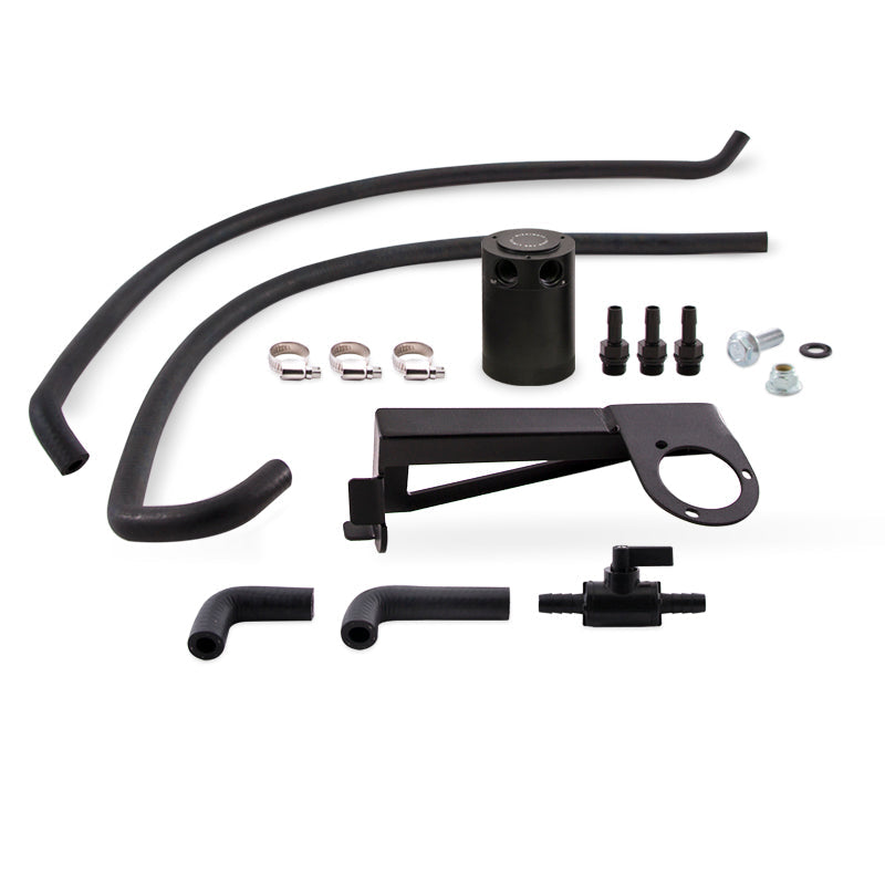 Mishimoto 2016+ Ford Focus RS Baffled Oil Catch Can Kit - Black - Mammoth Racing -