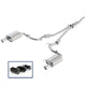 Ford Racing 2018 Mustang 2.3L Ecoboost Cat-Back Sport Exhaust System w/Chrome Tips - Mammoth Racing -