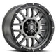 Icon Alpha 20x9 8x6.5 19mm Offset 5.75in BS 125.2mm Bore Gun Metal Wheel - Mammoth Racing -