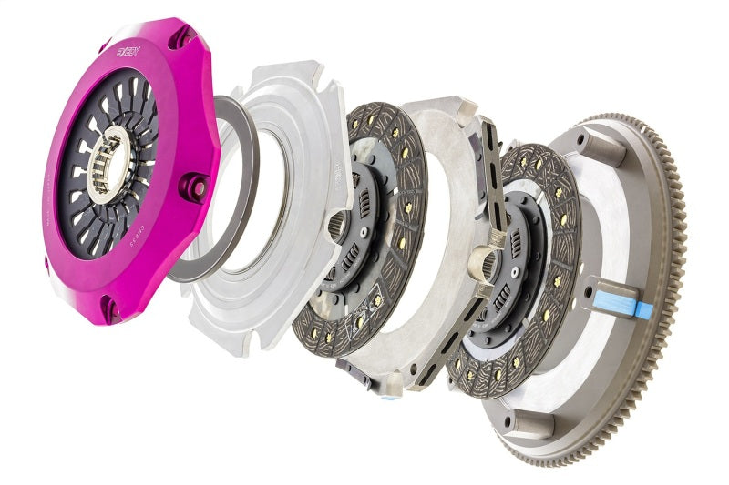 Exedy 96-06 Mitsubishi Evo 4-9 4g63t 2.0l Twin-Organic Clutch Kit - Mammoth Racing -