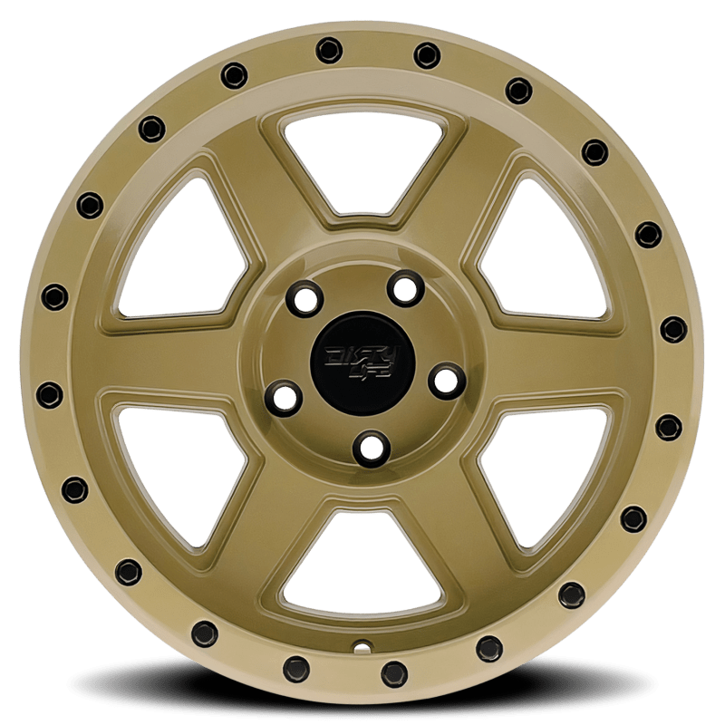 Dirty Life 9315 Compound 17x9 / 6x135 BP / -12mm Offset / 87.1mm Hub Desert Sand Wheel - Mammoth Racing -