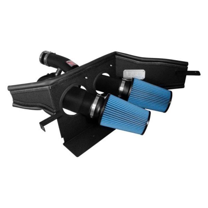 Injen 2015+ Ford F-150 V6 2.7L/3.5L EcoBoost Wrinkle Black Short Ram Intake (Includes Heat Shield) - Mammoth Racing -